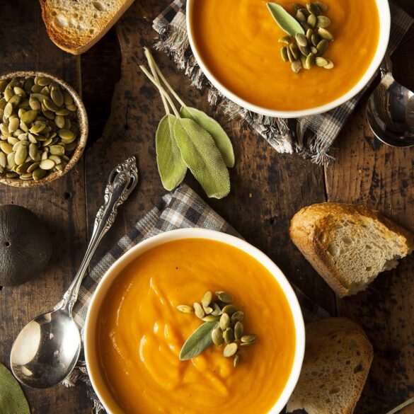 Hearty Pumpkin Soup p14